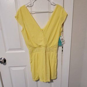 Yellow GB romper